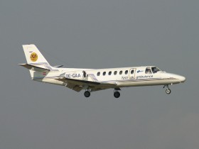 oe gaa cessna 560 citation v prague ruzyne prg lkpr planes cz citation 560